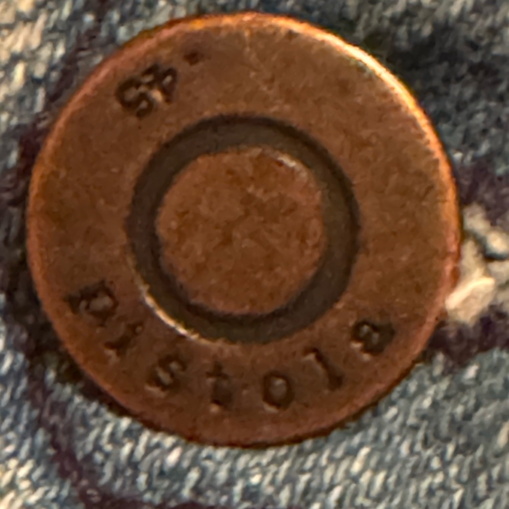 Pistola denim Wrap Mini Skirt - Picture 3 of 3
